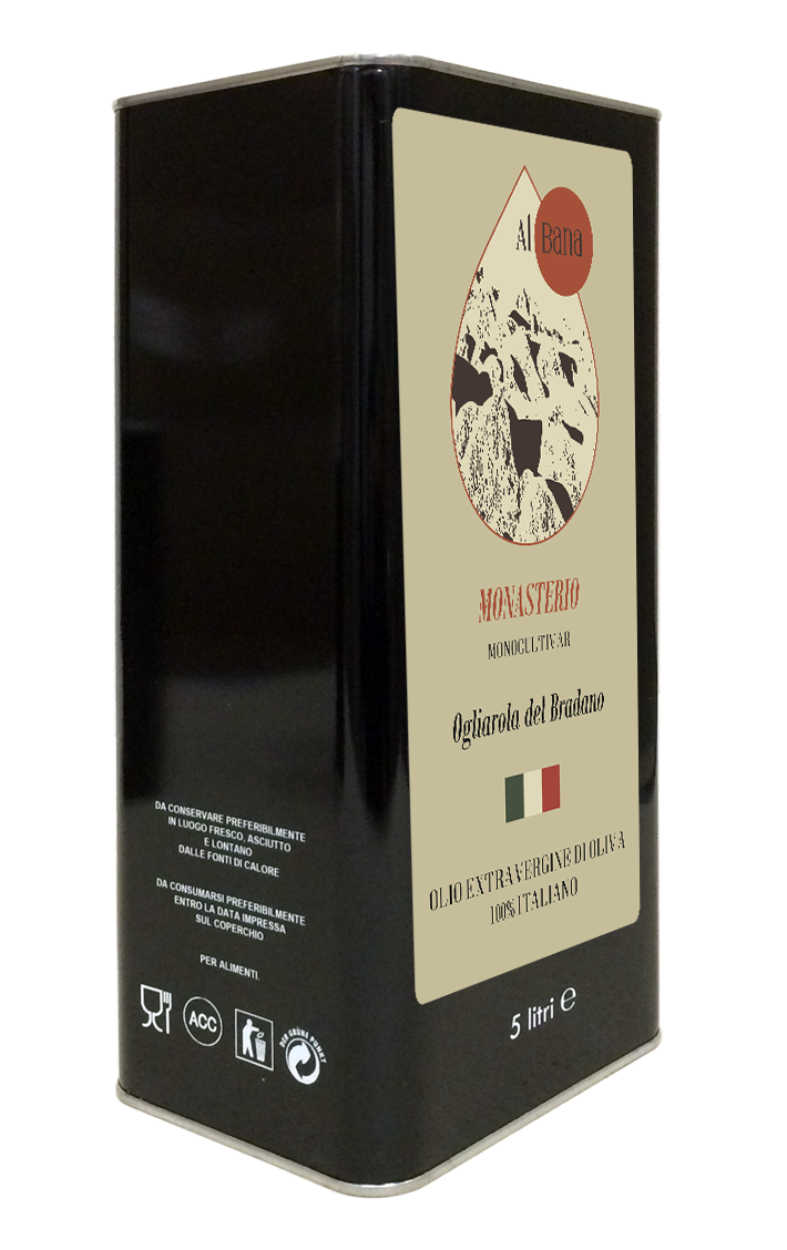 Monasterio - Monocultivar Ogliarola del Bradano Latta 5Lt